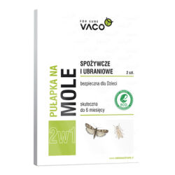 Eco Vaco Pułapka na mole kuchenne i ubraniowe (2w1) 2x1 szt.
