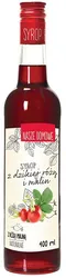 Syrop z dzikiej rózy i malina 400ml