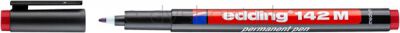 Edding Foliopis E-142 M 1Mm, Czerwony 