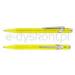 Długopis CARAN D'ACHE 849 Line Fluo, M, żółty - 3