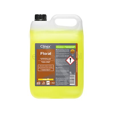 Clinex Uniwersalny Płyn Floral, do mycia podłóg, Citro, 5l