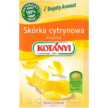 Kotanyi Skórka Cytrynowa Krojona 16G