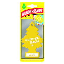 Wunderbaum Odświeżacz Powietrza Choinka Zapachowa Cytryna