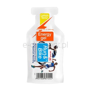 Activlab Run&Bike Energy Gel Cytrynowy (40 Gram)