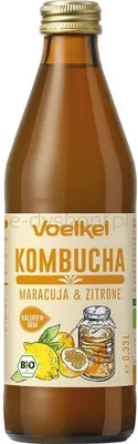 Kombucha Marakuja-Cytryna Bio 330 Ml