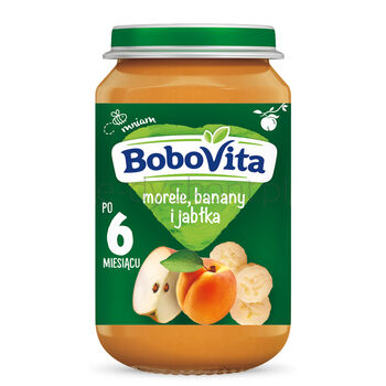 Bobovita Deserek Morele, Banany I Jabłka Po 6 Miesiącu 190G