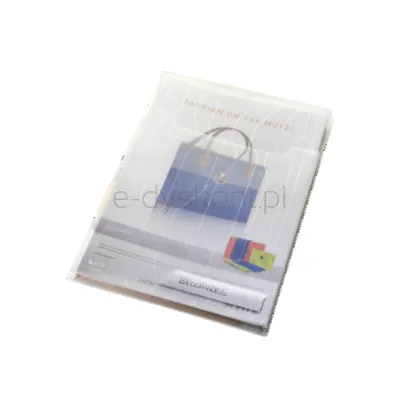 Folder Leitz Combifile, poszerzany, biały przezroczysty, folia 3 szt., 200 mic.