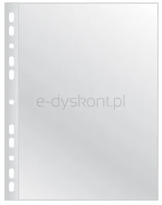 Koszulki Na Dokumenty Q-Connect, Poszerzane, Pp, A4, Groszkowe, 100Mikr., 50Szt.