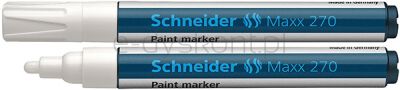 Schneider Marker Olej owy Maxx 270, Okrągły, 1-3Mm, Biały 