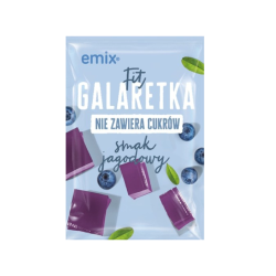 Emix Galaretka FIT (bez cukru) jagodowa 25g