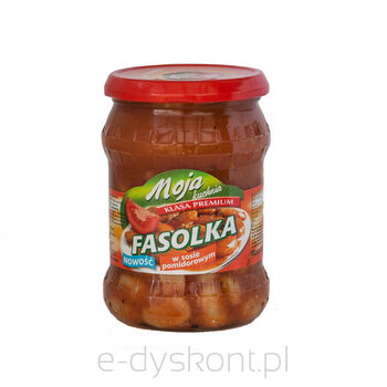 Moja Kuchnia Fasolka W Sosie Pomidorowym 500G