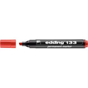 Marker Permanentny E-133 Edding, Czerwony