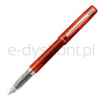 Platinum Pióro Wieczne Prefounte Vermilion Orange, M, W Plastikowym Opakowaniu, Na Blistrze, Pomarańczowe  - 2