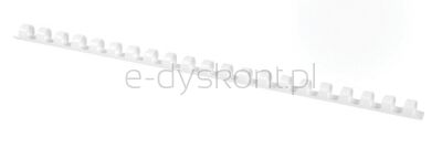 Office Products Grzbiety do bindowania A4, 8mm (45 kartek), 100 szt., białe 