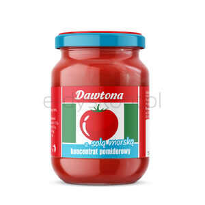 Dawtona Koncentrat Pomidorowy Z Solą Morską 190G 