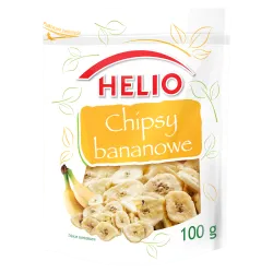 Helio Chipsy Bananowe 100 G