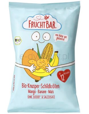 Fruchtbar Chrupki kukurydziane, mangowo-bananowe, powyżej 12 miesięcy BIO 30 g