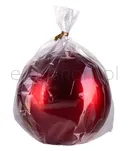 Świeca kula DONAU HOME Aurora, 100x100mm, rubin - 2