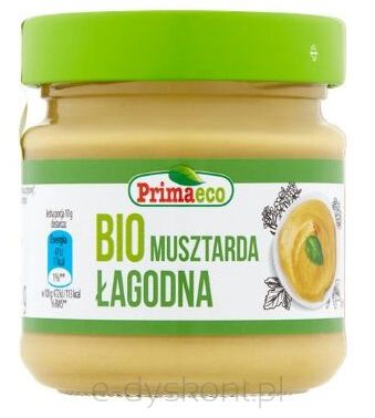 Musztarda Łagodna Bio 170 G - Primavika (Primaeco) [BIO]