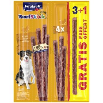 Vitakraft BEEF STICK INDYK 3+1 GRATIS