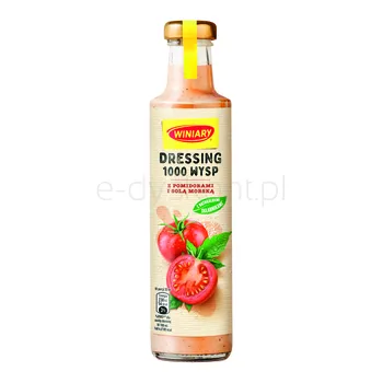WINIARY Dressing 1000 Wysp z pomidorami i solą morską 350 ml