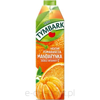 Tymbark Nektar Pomarańcza Mandarynka 1 L