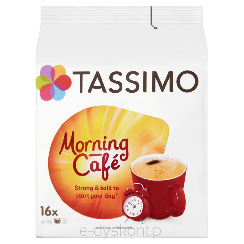 Tassimo Morning Café Kawa Mielona 16 Kapsułek 124,8 G