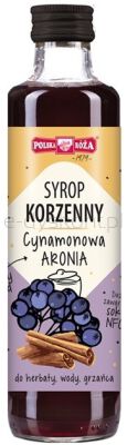 Polska Róża Syrop Korzenny Cynamonowa Aronia 250Ml