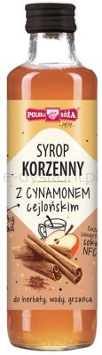 Polska Róża Syrop Korzenny Z Cynamonem Cejlońskim 250Ml