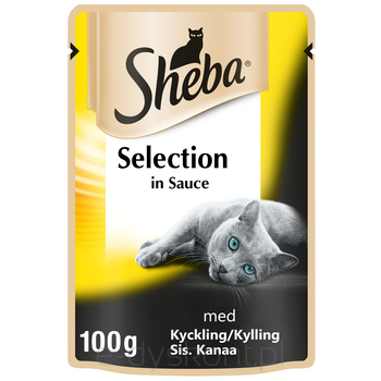 Sheba Selection In Sauce Z Kurczakiem 85G(p)