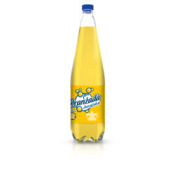 Jurajska oranżada żółta napój gazowany 20% soku butelka pet 1,25L kaucja