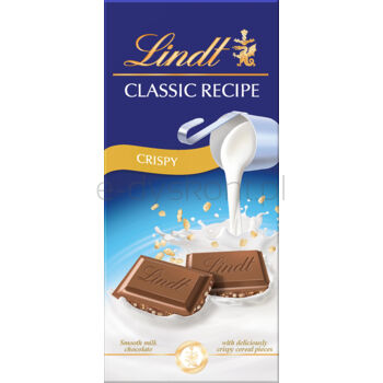 Lindt Classic Recipe Crispy Milk Bar 100 g