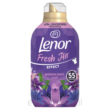 Lenor Fresh Air Effect Płyn Zmiękczający Do Płukania Tkanin Moonlight Lily 55 Prań 770 Ml