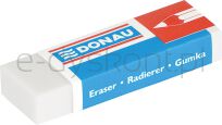 Donau Gumka Uniwersalna 41X21X11Mm, Blister - 3Szt., Biała - 2