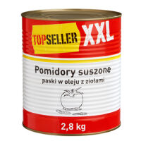 Topseller Xxl Pomidory Suszone Paski W Oleju Z Ziołami 2,8Kg