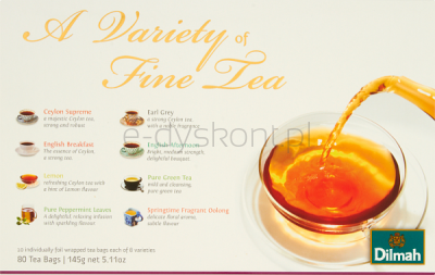 Dilmah Herbata A Variety Of Fine Tea 145 G