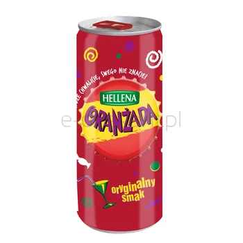Hellena Oranżada Czerwona W Puszce 330 Ml