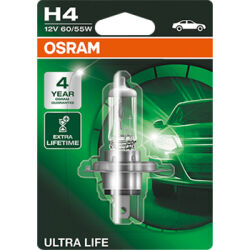 Osram Ultralife H4 60/55W P43T 12V (64193Ult-01B)