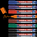 Edding Marker Do Tablic E-360 1,5-3Mm, 8 Szt., Mix Kolorów - 4