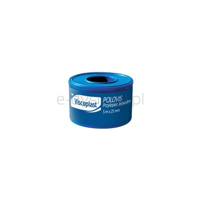 Viscoplast  Przylepiec Tkaninowy Polovis, 25Mmx5M, Biały