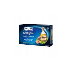 Helcom Sardynki w oleju roślinnym 125g
