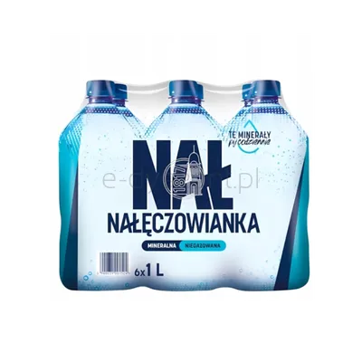 Nałęczowianka Naturalna woda mineralna niegazowana 1 l