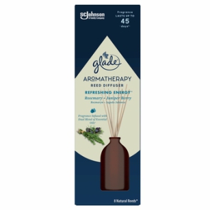 Glade® Aromatherapy Reed Diffuser - Refreshing Energy™, Odświeżacz Powietrza Pachnące Patyczki 80Ml