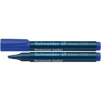 Schneider Marker permanentny Maxx 133, ścięty, 1-4mm, niebieski [BIURO]