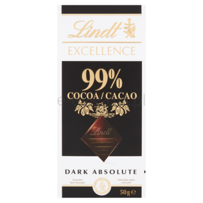 Lindt Czekolada Excellence 99% Cocoa 50G