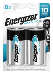 Energizer Bateria Max Plus, D, LR20, 1,5V, 2szt.