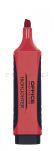 Office Products Zakreślacz z gumowym uchwytem, 2-5mm, czerwony - 2