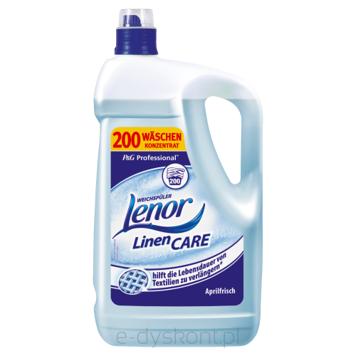 Lenor Płyn Zmiękczający Do Płukania Tkanin Professional Sea Breeze 5L