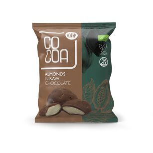 Migdały W Surowej Czekoladzie Bio 70 G - Cocoa [BIO]