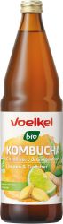 Voelkel Kombucha limonka-imbir BIO 750 ml